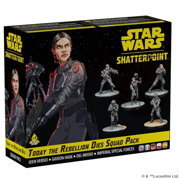 ASMODEE Star Wars: Shatterpoint - Today The Rebellion Dies Squad Pack 1 ASMODEE Star Wars: Shatterpoint - Today The Rebellion Dies Squad Pack
