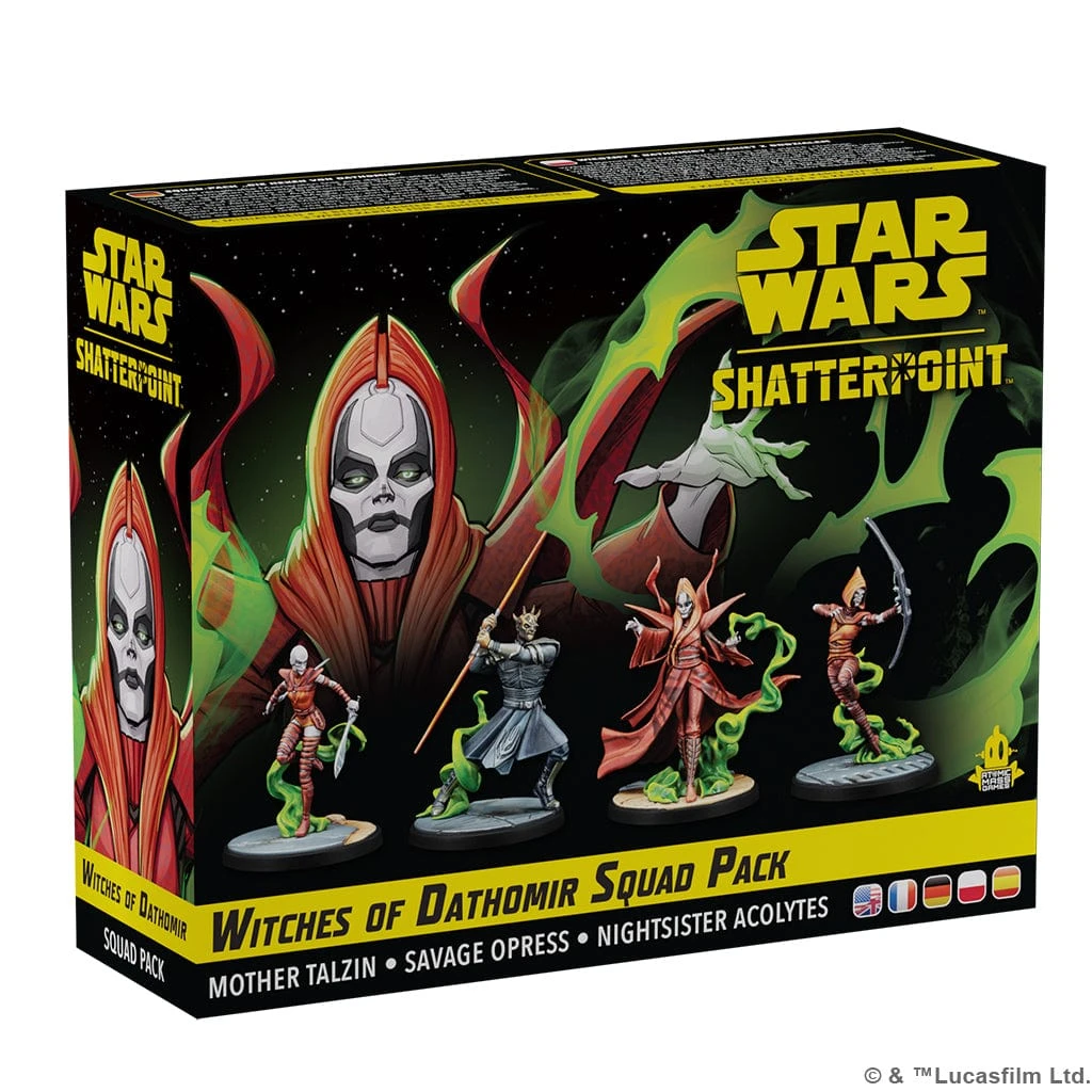 ASMODEE Star Wars: Shatterpoint - Witches Of Dathomir Squad Pack 1 ASMODEE Star Wars: Shatterpoint - Witches Of Dathomir Squad Pack