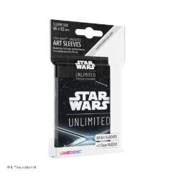 ASMODEE Star Wars: Unlimited Art Sleeves Card Back Black