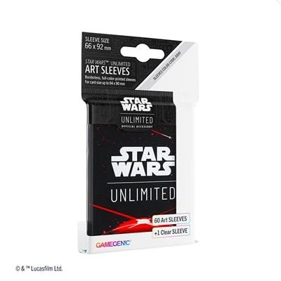 ASMODEE Star Wars: Unlimited Art Sleeves - Space Red 1 ASMODEE Star Wars: Unlimited Art Sleeves - Space Red