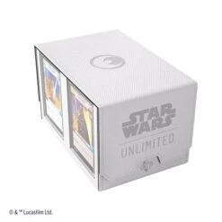 ASMODEE Star Wars: Unlimited Double Deck Pod - White