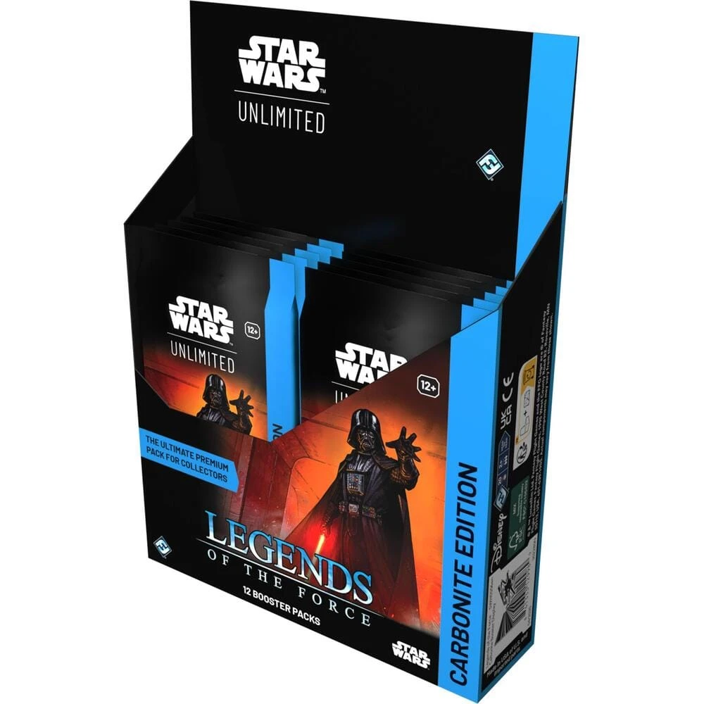 Star Wars: Unlimited - Legends Of The Force - Carbonite Booster Display Box 1 Star Wars: Unlimited - Legends Of The Force - Carbonite Booster Display Box