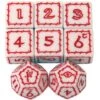 The One Ring: White Dice Set