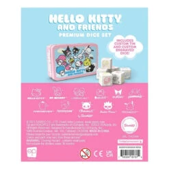 USAopoly Hello Kitty And Friends Premium Dice Set 9 USAopoly Hello Kitty And Friends Premium Dice Set -Gamers Guilds Store gamers guild az usaopoly hello kitty and friends premium dice set usaopoly 1150164319