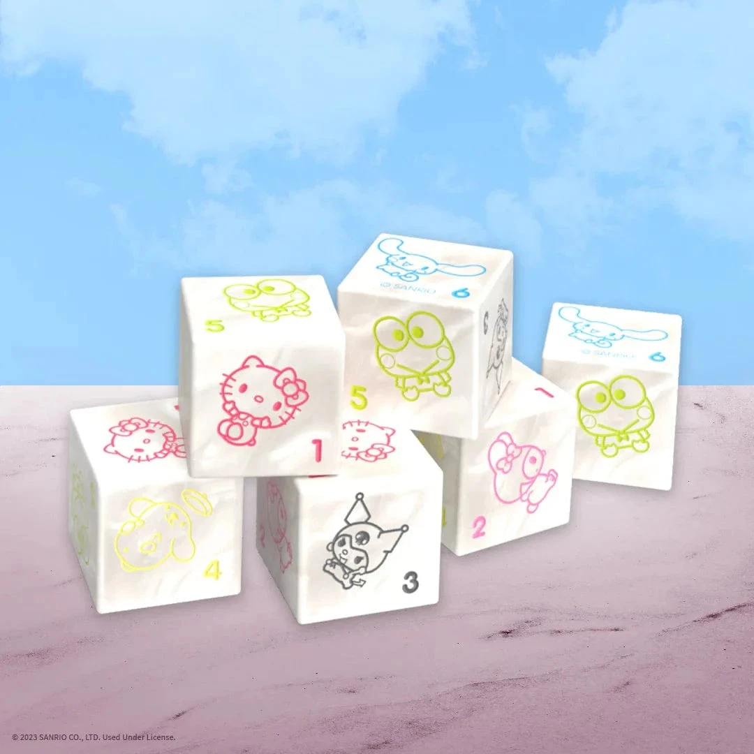 USAopoly Hello Kitty And Friends Premium Dice Set 4 USAopoly Hello Kitty And Friends Premium Dice Set - Image 4