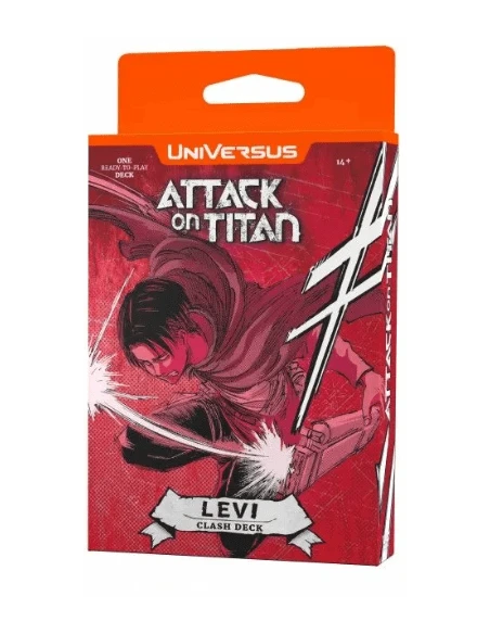 Universus CCG: Attack On Titan: Battle For Humanity - Levi Clash Deck 1 Universus CCG: Attack On Titan: Battle For Humanity - Levi Clash Deck