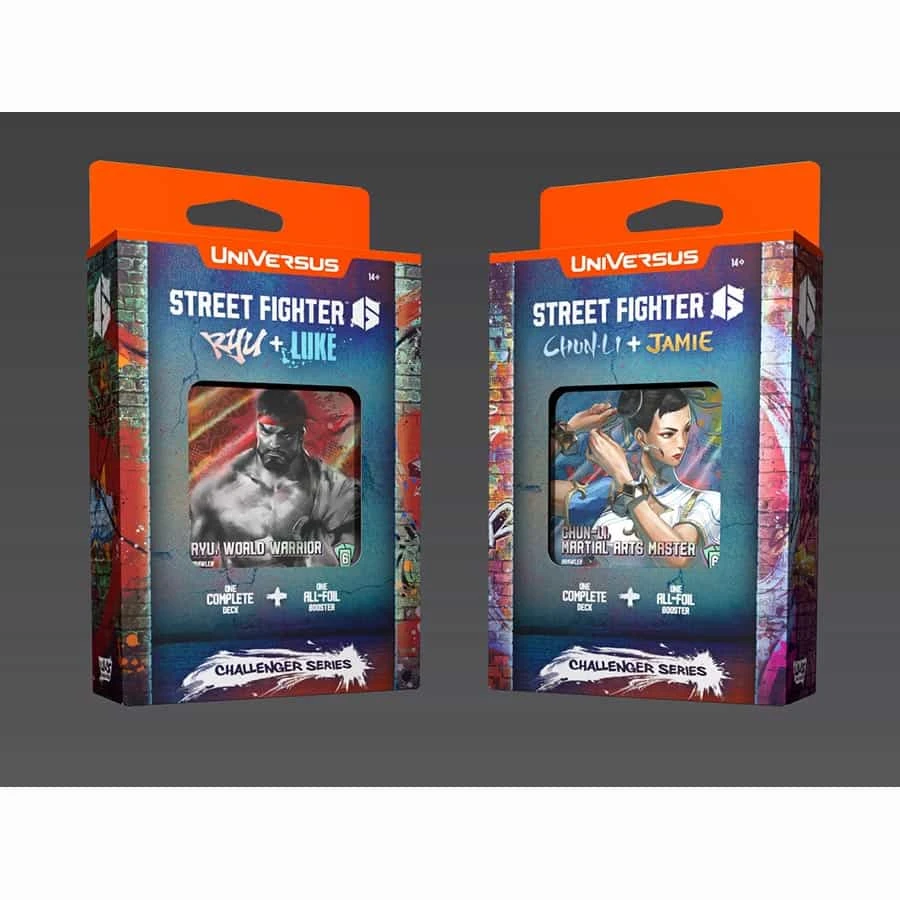Universus CCG: Challenger Series - Street Fighter 6 (Sealed Display) 1 Universus CCG: Challenger Series - Street Fighter 6 (Sealed Display)