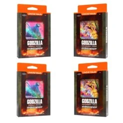 Universus CCG: Godzilla Challenger Series Assorted Display (4CT)