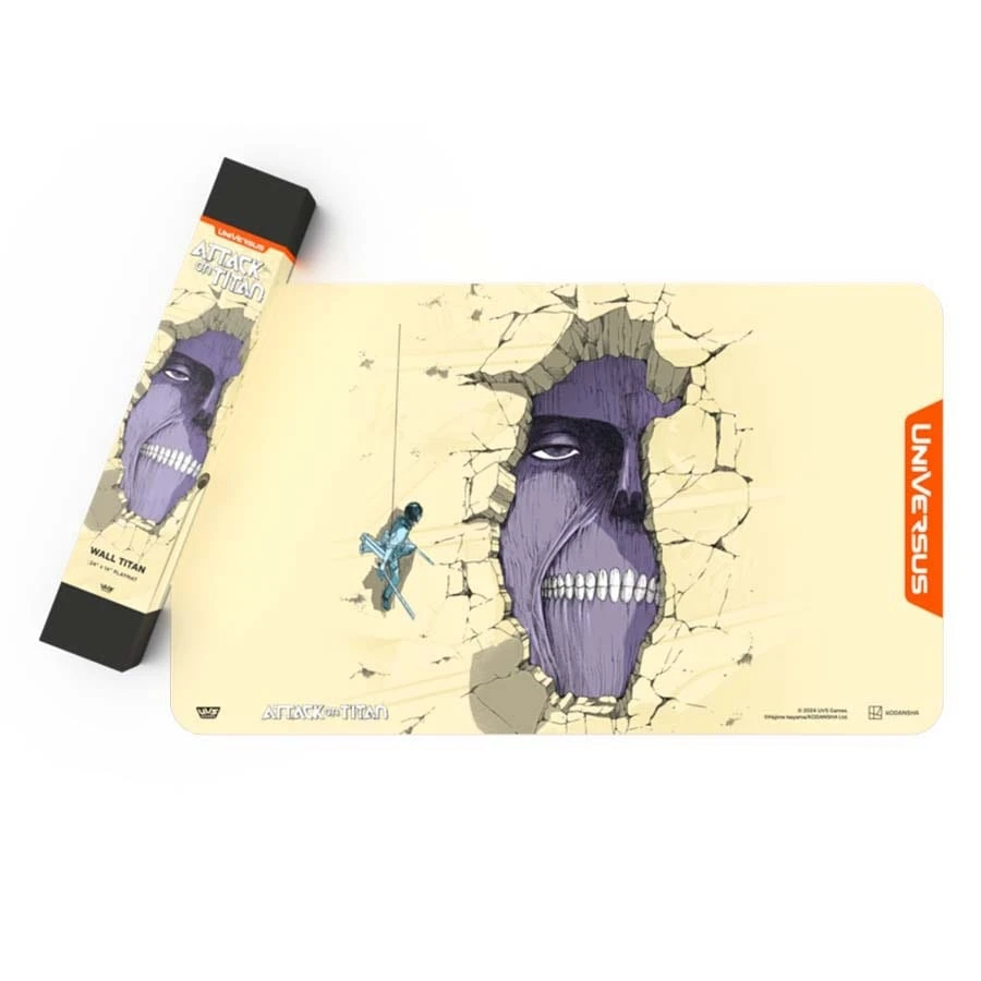 UVS Attack On Titan Playmat: Battle For Humanity - Wall Titan 1 UVS Attack On Titan Playmat: Battle For Humanity - Wall Titan