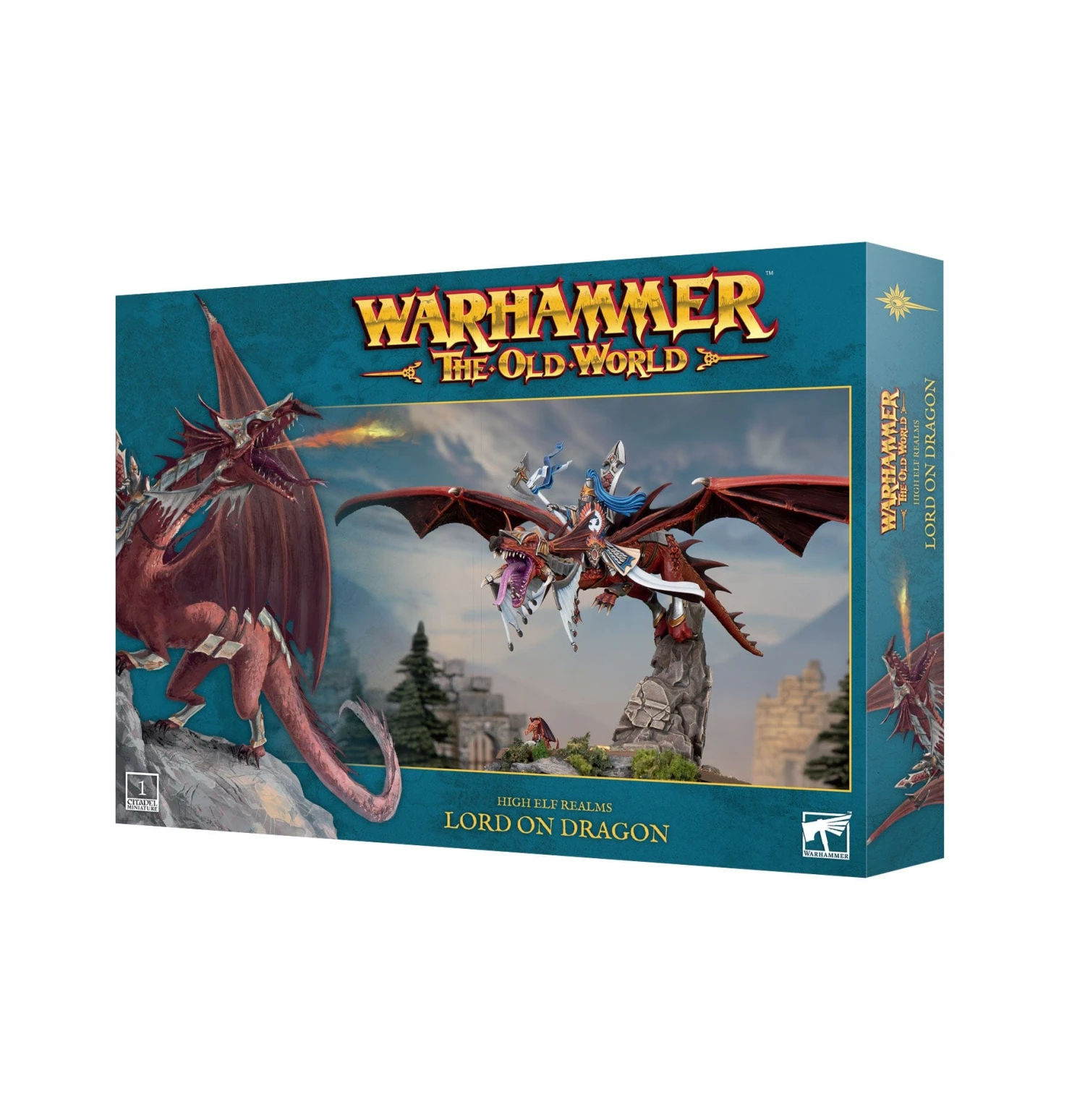 Games Workshop Warhammer The Old World: High Elf Realms: Lord On Dragon 1 Games Workshop Warhammer The Old World: High Elf Realms: Lord On Dragon
