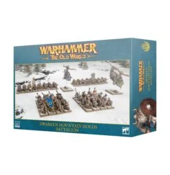 Games Workshop Warhammer The Old World: Battalion: Dwarfen Mountain Holds