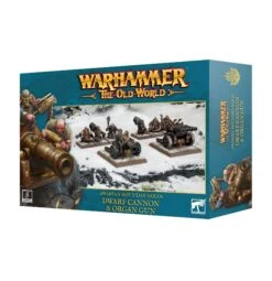 Games Workshop Warhammer The Old World: Dwarfen Mountain Holds - Cannon And Organ Gun
