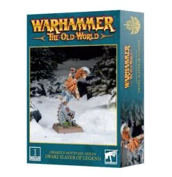 Games Workshop Warhammer The Old World: Dwarfen Mountain Holds - Dwarf Slayer Of Legend