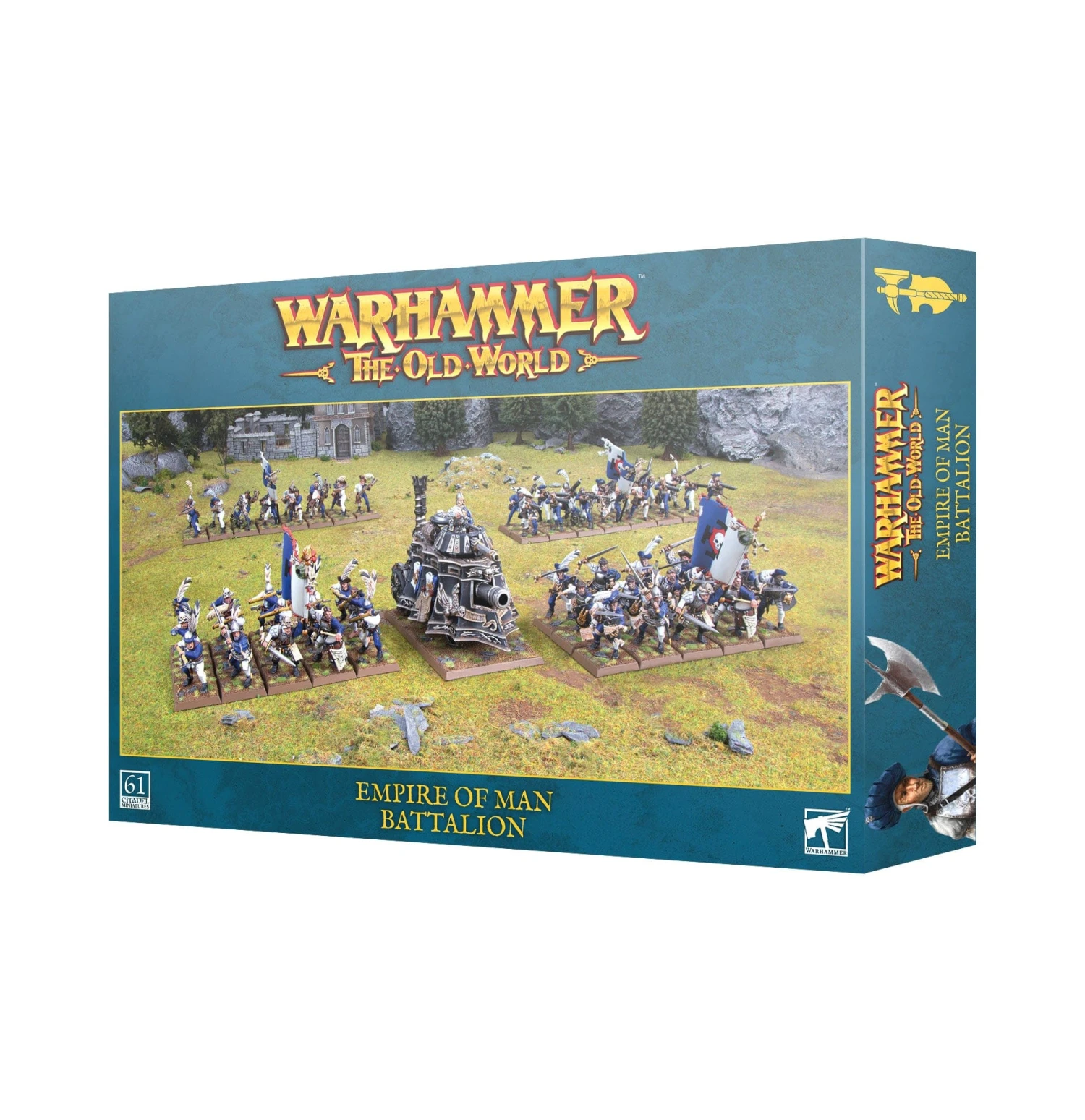 Games Workshop Warhammer The Old World: Empire Of Man: Battalion 1 Games Workshop Warhammer The Old World: Empire Of Man: Battalion