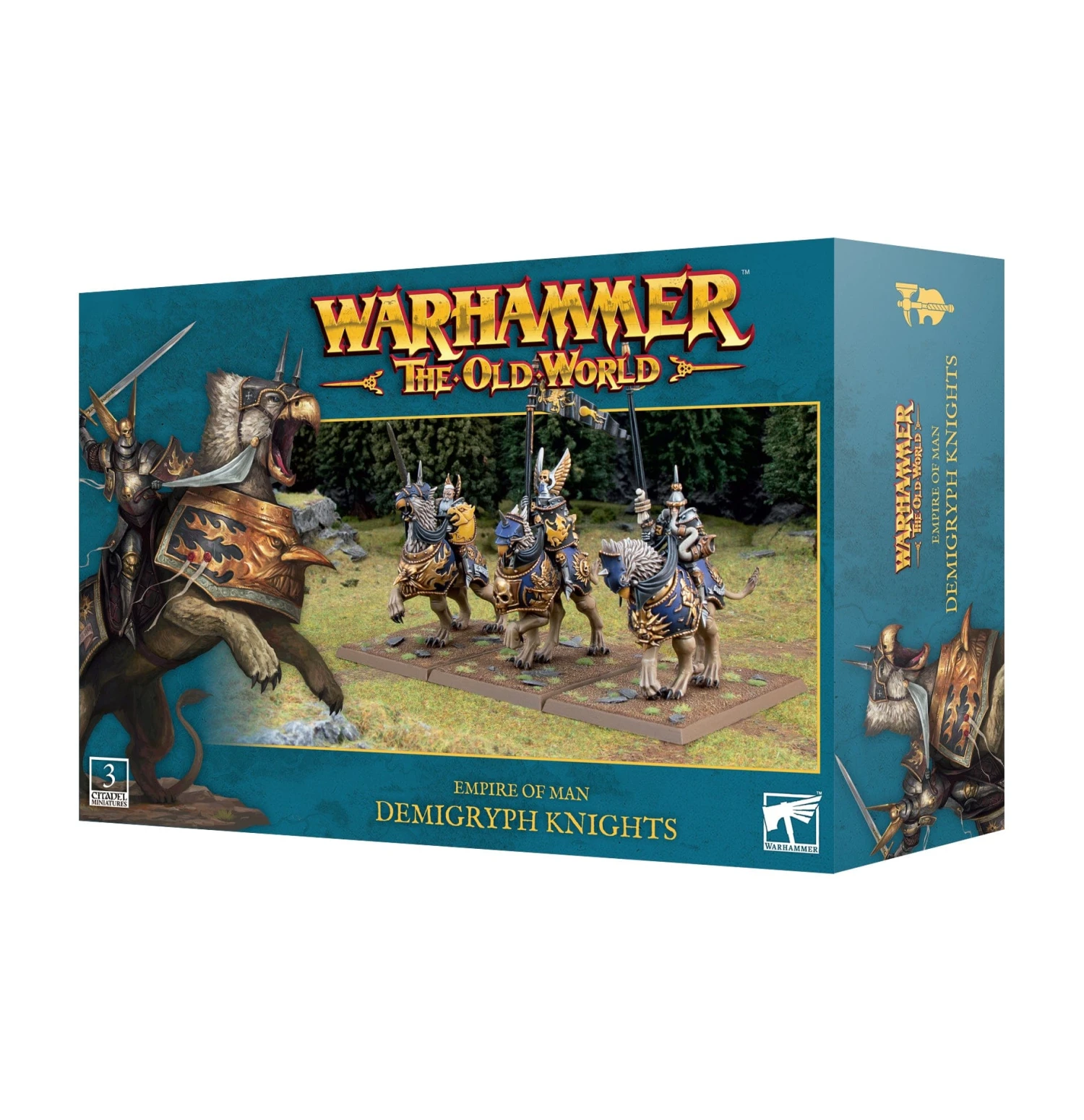 Games Workshop Warhammer The Old World: Empire Of Man: Demigryph Knights 1 Games Workshop Warhammer The Old World: Empire Of Man: Demigryph Knights