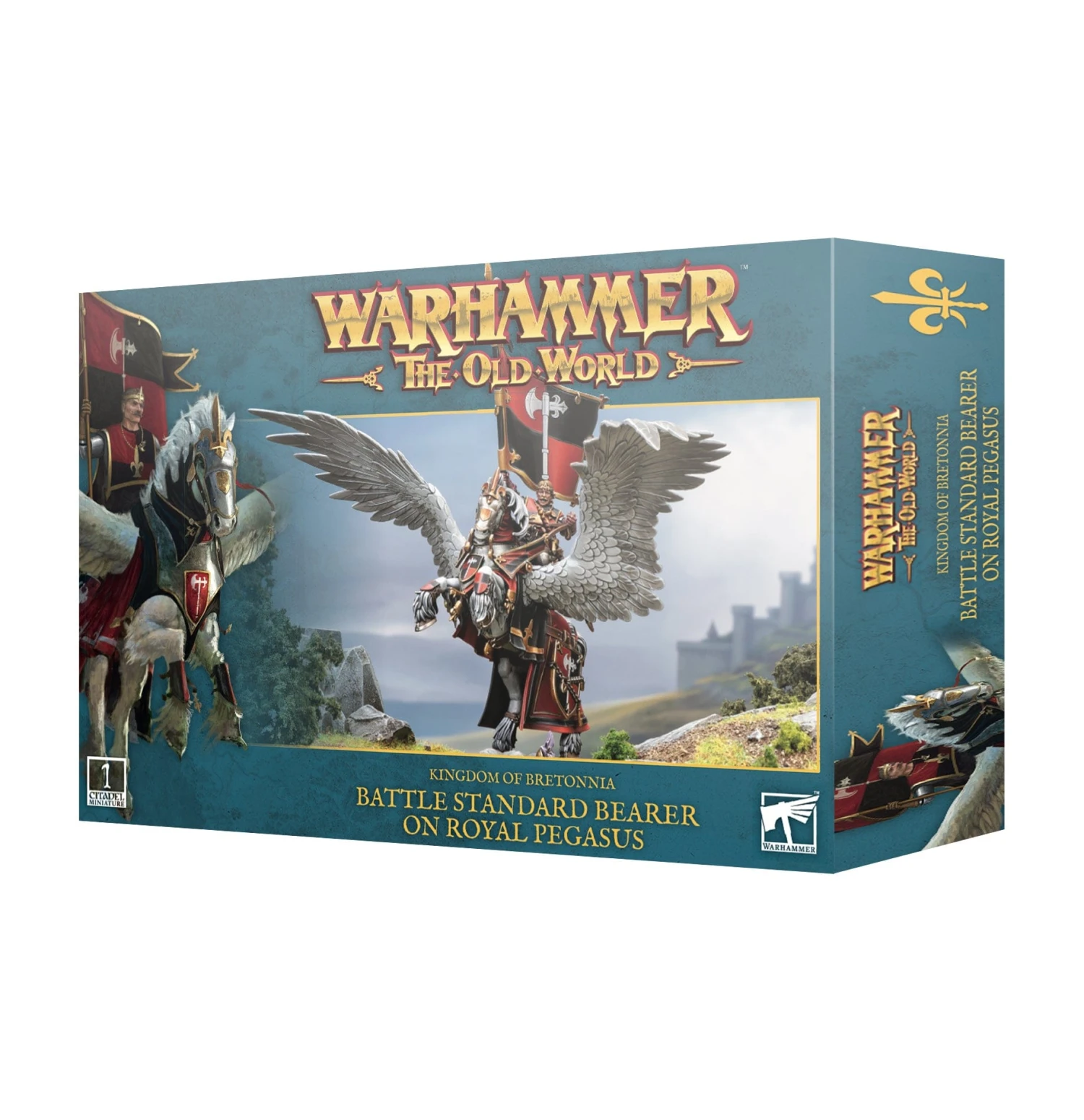 Games Workshop Warhammer The Old World: Kingdom Of Bretonnia - Battle Standard On Royal Pegasus 1 Games Workshop Warhammer The Old World: Kingdom Of Bretonnia - Battle Standard On Royal Pegasus