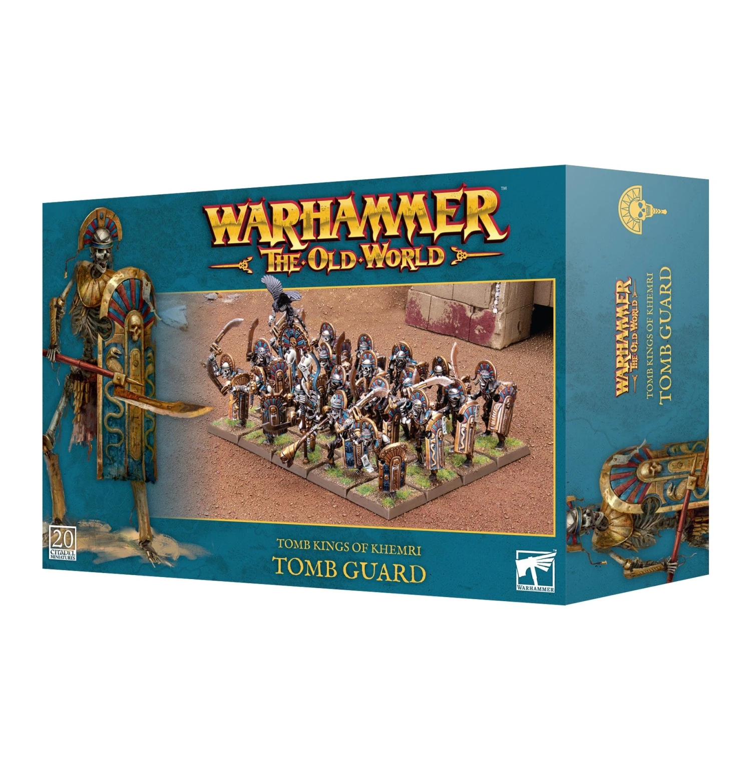 Games Workshop Warhammer The Old World: Tomb Kings Of Khemri - Tomb Guard 1 Games Workshop Warhammer The Old World: Tomb Kings Of Khemri - Tomb Guard