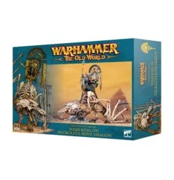 Games Workshop Warhammer The Old World: Tomb Kings Of Khemri - Tomb King On Necrolith Bone Dragon