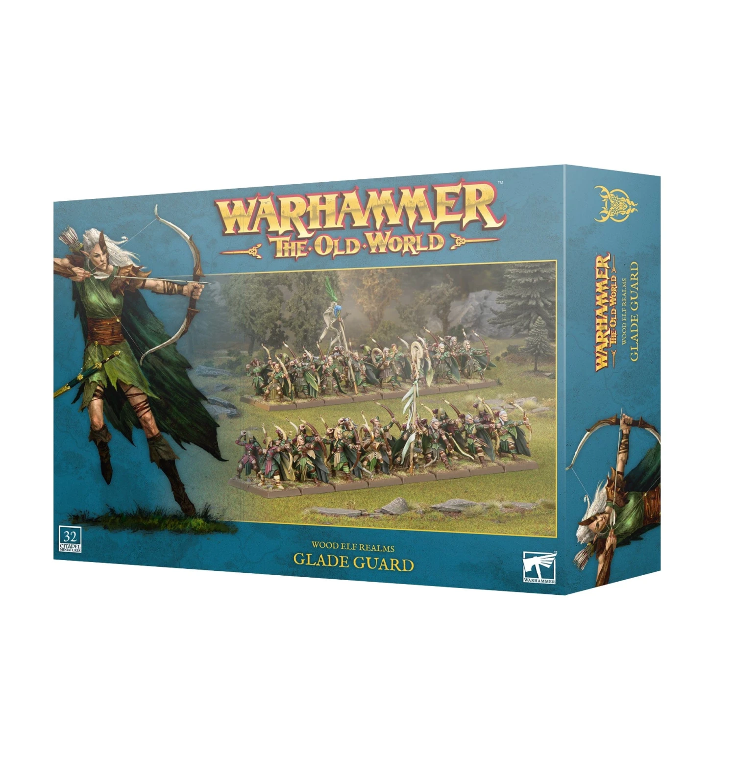 Games Workshop Warhammer The Old World: Wood Elf Realms: Glade Guard 1 Games Workshop Warhammer The Old World: Wood Elf Realms: Glade Guard