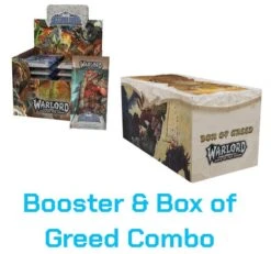 Warlord: Saga Of The Storm CCG - Kickstarter Booster Box + Box Of Greed Combo (Pre-Order)