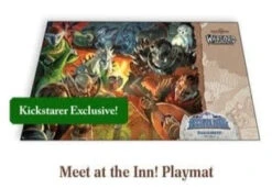 Warlord: Saga Of The Storm CCG - Kickstarter Exclusive Meet At The Inn! Playmat (Pre-Order)
