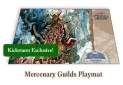 Warlord: Saga Of The Storm CCG - Kickstarter Exclusive Mercenary Guilds Playmat (Pre-Order)