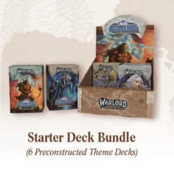 Warlord: Saga Of The Storm CCG - Kickstarter Starter Decks Display (Pre-Order)