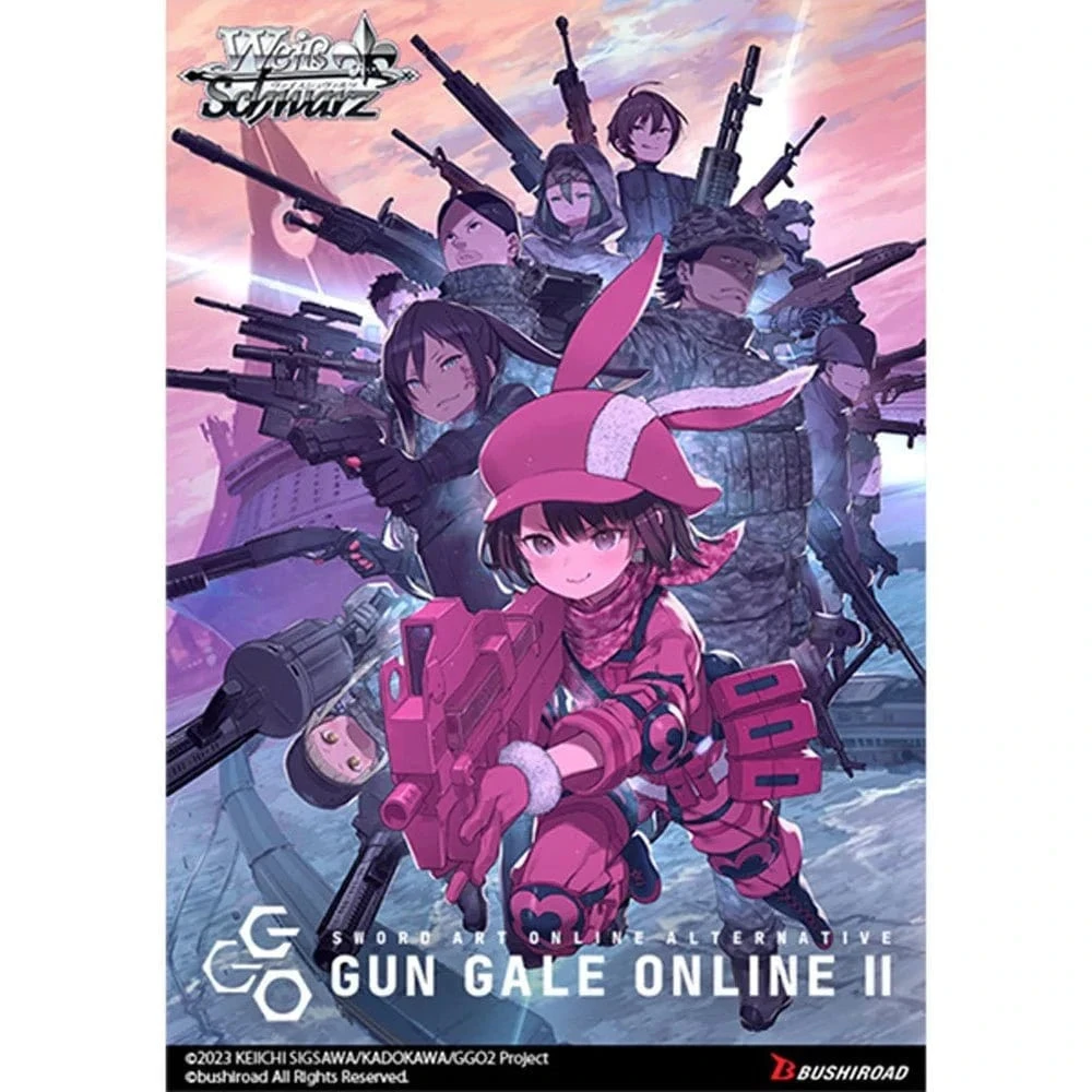 Weiss Schwarz: Sword Art Online Alternative - Gun Gale Online 2 Extra Booster Display (Pre-Order) 1 Weiss Schwarz: Sword Art Online Alternative - Gun Gale Online 2 Extra Booster Display (Pre-Order)