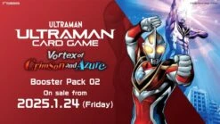 Ultraman TCG: Booster Vol 2 - Vortex Of Crimson And Azure Booster Display
