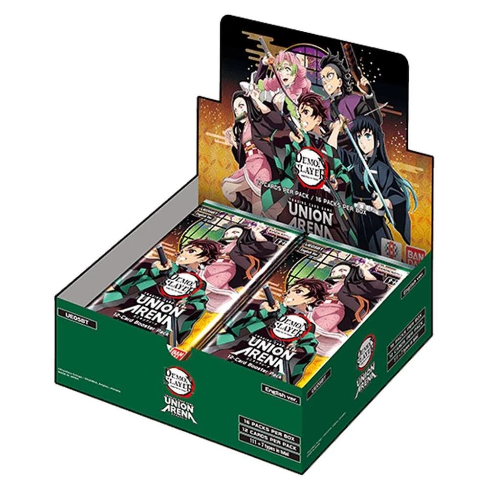 Union Arena Card Game: Demon Slayer - Kimetsu No Yaiba - Booster Display 1 Union Arena Card Game: Demon Slayer - Kimetsu No Yaiba - Booster Display