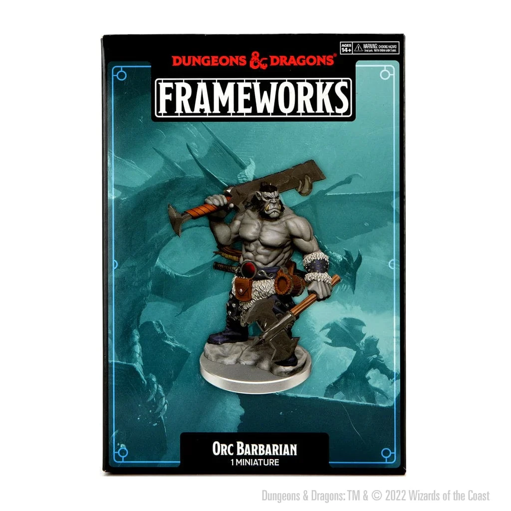D&D Frameworks - Orc Barbarian (Male) 1 D&D Frameworks - Orc Barbarian (Male)