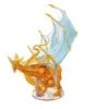 Dungeons And Dragons Miniatures: Icons Of The Realms: Adult Topaz Dragon Premium Set