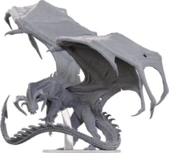 Dungeons & Dragons: Nolzur's Marvelous Unpainted Miniatures - Adult Black Dragon (Pre-Order)