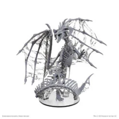 Dungeons & Dragons: Nolzur's Marvelous Unpainted Miniatures - Black Dracolich Boxed Miniature (Pre-Order)
