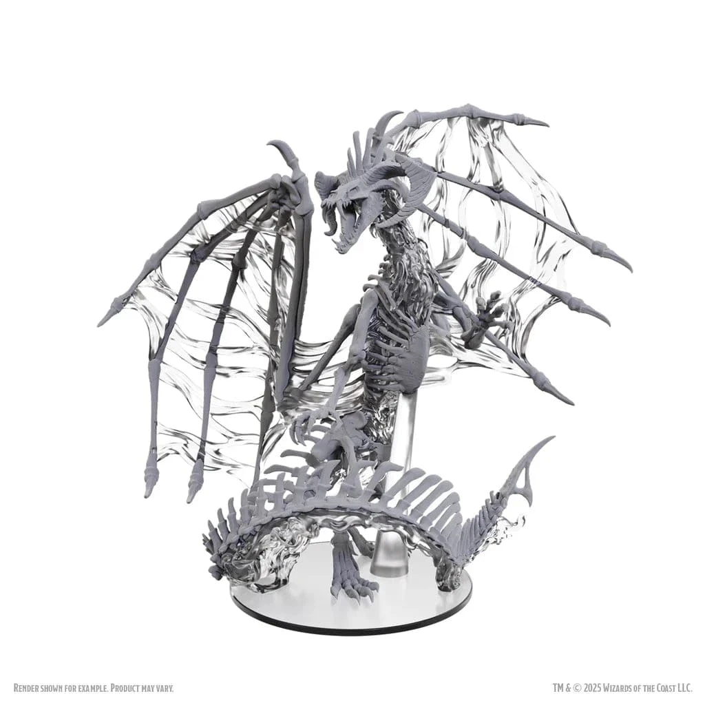 Dungeons & Dragons: Nolzur's Marvelous Unpainted Miniatures - Black Dracolich Boxed Miniature (Pre-Order) 1 Dungeons & Dragons: Nolzur's Marvelous Unpainted Miniatures - Black Dracolich Boxed Miniature (Pre-Order)