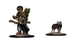 WZK73316 Wizkids Minis: Wardlings- Boy Ranger & Wolf