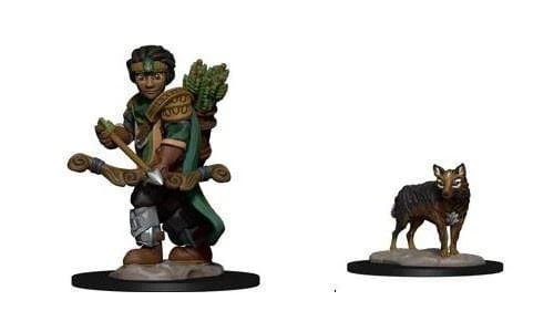 WZK73316 Wizkids Minis: Wardlings- Boy Ranger & Wolf 1 WZK73316 Wizkids Minis: Wardlings- Boy Ranger & Wolf