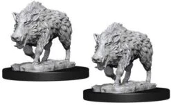 WZK73554 WizKids Minis: Deep Cuts Wave 7- Wild Boar